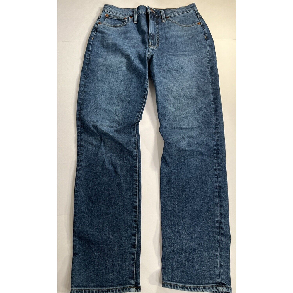 Madewell The Mid-Rise Perfect Vintage Jeans Womens Medium Wash Blue Size 27